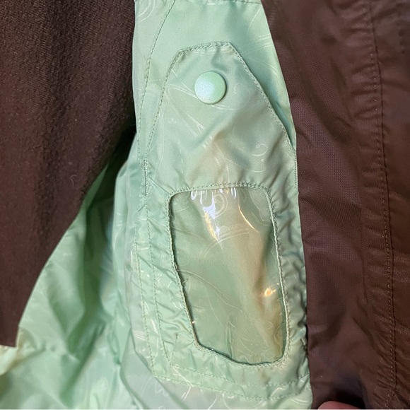 Columbia Omni- Tech Titanium Interchange Women’s Green Jacket Size Large - Picture 8 of 12